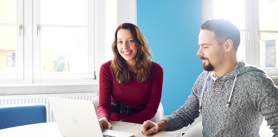 Verwaltungswissenschaften studieren am Standort Halberstadt der Hochschule Harz, wie diese Studierenden der öffentlichen Verwaltung., wie die Studierenden